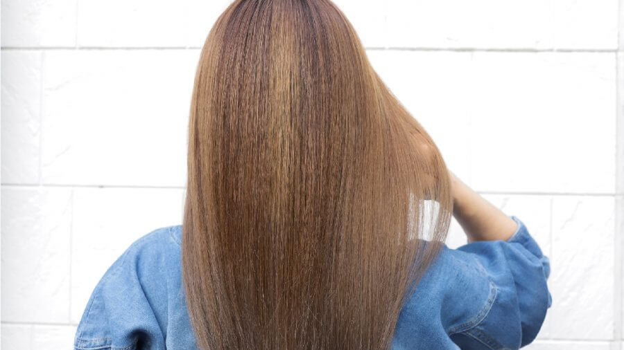 本来の健康的なツヤ