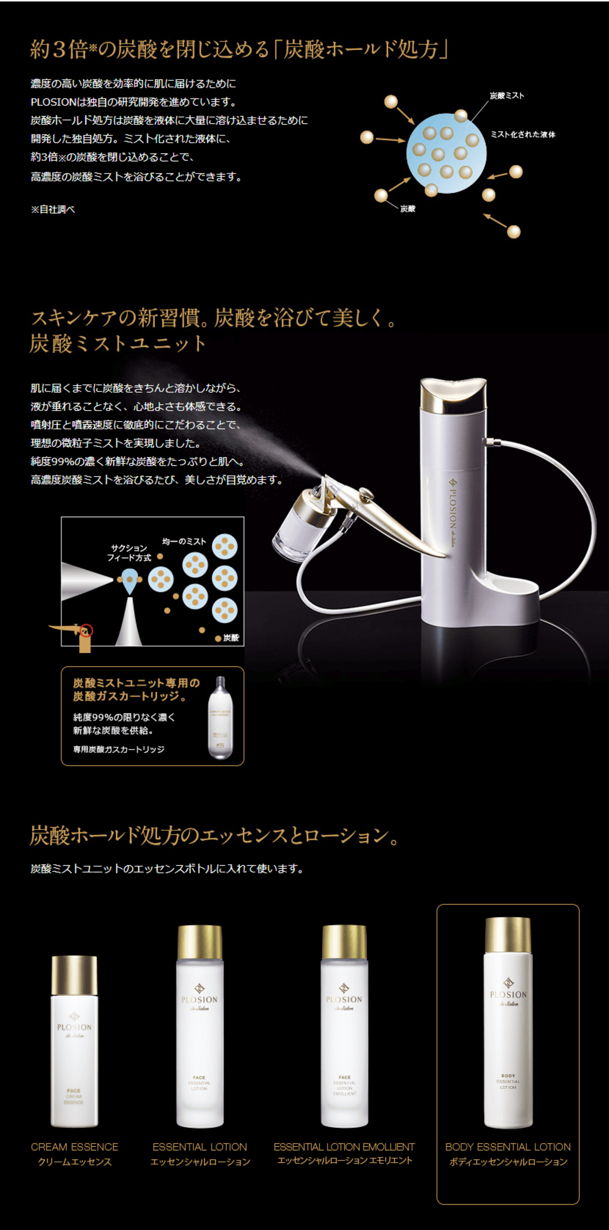 リファ炭酸ミスト