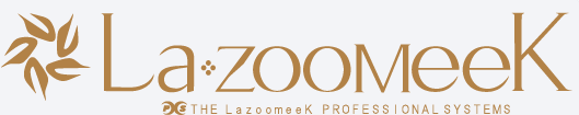 Hair salon Lazoomeek 公式ロゴ